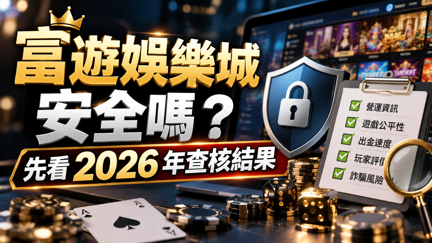 富遊娛樂城安全嗎?先看2026年查核結果