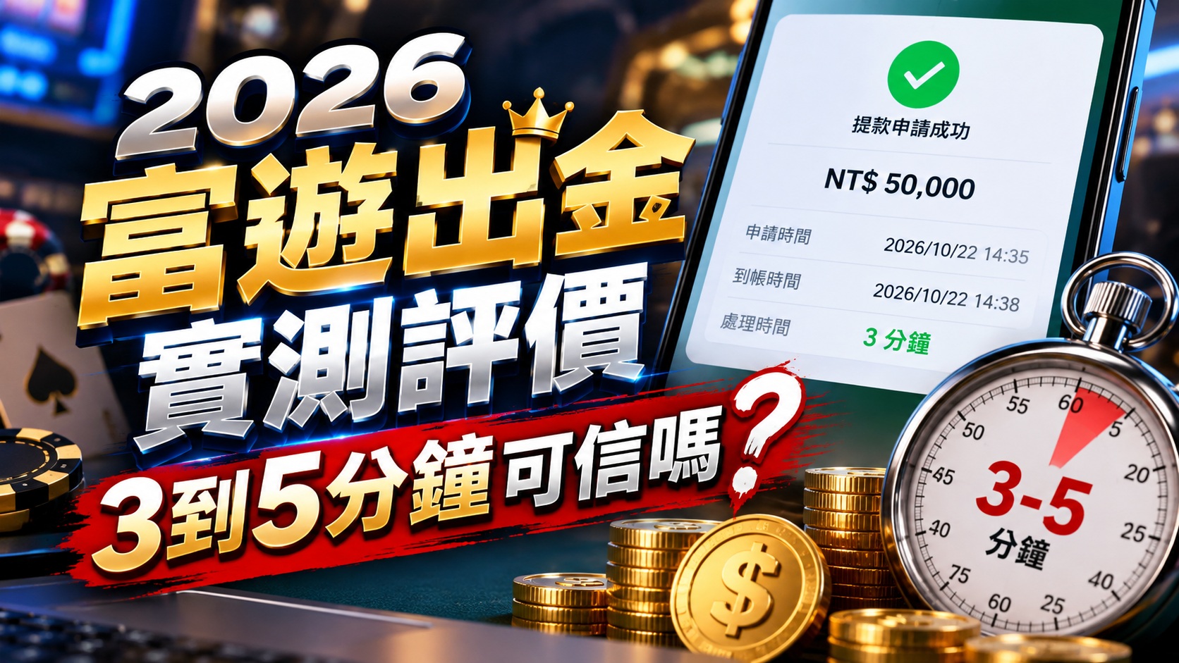 2026富遊出金實測評價:3到5分鐘可信嗎?